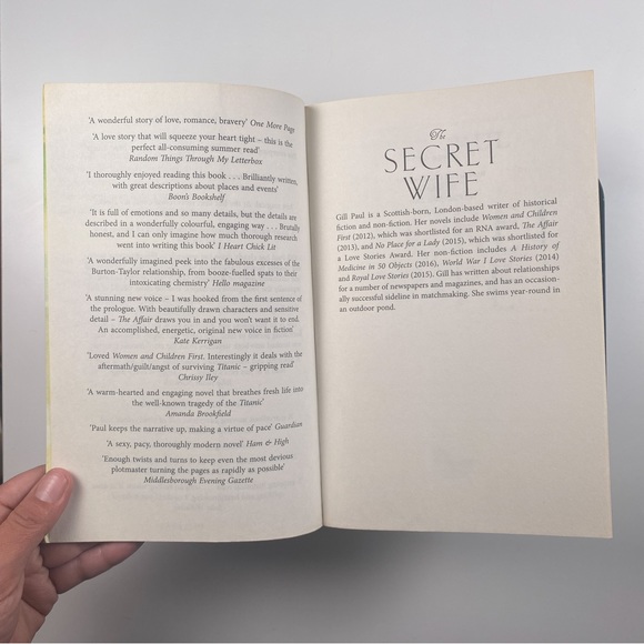 2/$25 - The Secret Wife by Gill Paul - Picture 4 of 11